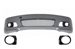 Paraurti anteriore per BMW 3 E46 99-07 M-tech M-technik II Design con fendinebbia-image-6031098