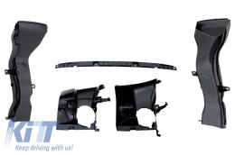 Paraurti anteriore per BMW 3 F30 F31 2011-2019 M-Technik Look senza Fendinebbia-image-6089441