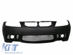 image-20-Paraurti anteriore per BMW Serie 3 E90 E91 04-08 Griglia Design M3 Non LCI