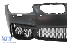 Paraurti anteriore per BMW Serie 3 E92 E93 LCI 10-14 Coupé Cabrio M-Technik Look-image-6093620