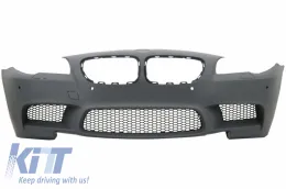 image-5-Paraurti anteriore per BMW Serie 5 F10 F11 2011-2017 M5 Design PDC SRA