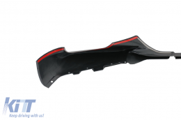 Paraurti anteriore per BMW Serie 5 G30 G31 2017-2019 M5 Sport Look con ACC-image-6087610