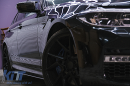 Paraurti anteriore per BMW Serie 5 G30 G31 2017-2019 M5 Sport Look con ACC-image-6094269