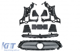 Paraurti anteriore per Mercedes Classe E W213 S213 2020-2022 Sport Line Design-image-6111954