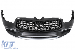 Paraurti anteriore per Mercedes GLE SUV W167 GLE Coupé C167 2019-2023 Griglia M Design-image-6113253