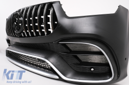 Paraurti anteriore per Mercedes GLE SUV W167 GLE Coupé C167 2019-2023 Griglia M Design-image-6113254