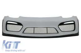 image-8-Paraurti anteriore per Porsche 981 Cayman Boxster 2012-2016 Griglie GT4 Design
