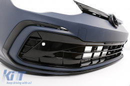 Paraurti anteriore per VW Golf 8 VIII MK8 MQB 2020-2023 Griglia R-line Design-image-6112728