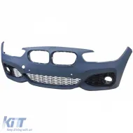 Paraurti anteriore sportivo completo di accessori adatto per BMW Serie 1 F20 F21 LCI 15-20-image-6277051