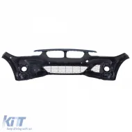 Paraurti anteriore sportivo completo di accessori adatto per BMW Serie 1 F20 F21 LCI 15-20-image-6277053
