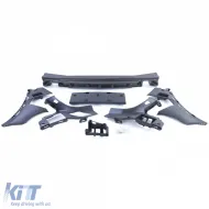 Paraurti anteriore sportivo con griglia adatto per Mercedes GLC SUV X253 15-19-image-6264120