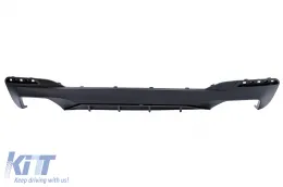 image-35-Paraurti Diffusore per BMW Serie 5 G30 G31 2017-2019 Nero opaco e effetto carbonio