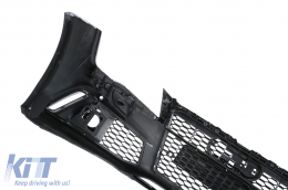 Paraurti Griglia a Nido D'ape per Audi A7 4G Pre-Facelift 2010-2014 RS7 Design-image-6099460