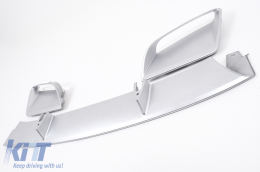 Paraurti Griglia a Nido D'ape per Audi A7 4G Pre-Facelift 2010-2014 RS7 Design-image-6126545