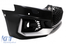 Paraurti Griglia per Audi A5 F5 2017-2019 Quattro RS5 Look Nido d'ape Nero-image-6099167