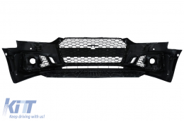 Paraurti Griglia per Audi A5 F5 2017-2019 Quattro RS5 Look Nido d'ape Nero-image-6099171