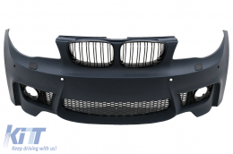 Paraurti Griglia per BMW 1 E81 E82 E87 E88 2004-2011 1M Design con SRA PDC-image-6022674
