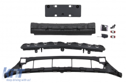Paraurti Griglia per Mercedes Classe E W213 S213 C238 A238 Facelift 2020+ E63 Design-image-6094880