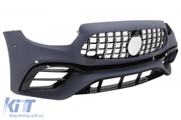 Paraurti Griglia per Mercedes Classe E W213 S213 C238 A238 Facelift 2020+ E63 Design-image-6094885