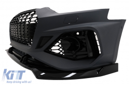 Paraurti per Audi A5 F5 Facelift 2020+ Griglia labbro inferiore Racing Look PDC SRA-image-6098892