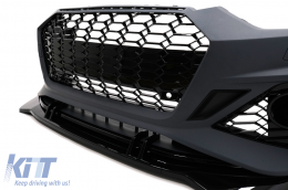 Paraurti per Audi A5 F5 Facelift 2020+ Griglia labbro inferiore Racing Look PDC SRA-image-6098894