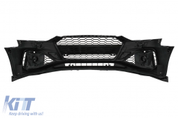 Paraurti per Audi A5 F5 Facelift 2020+ Griglia labbro inferiore Racing Look PDC SRA-image-6098898
