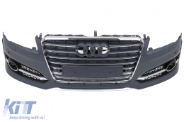 Paraurti per Audi A8 D4 Facelift D4.5 2014-2017 Griglia S8 Design-image-6104176