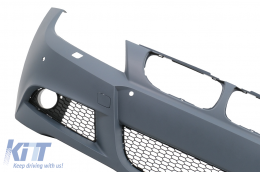 Paraurti per BMW Serie 3 E90 Berlina E91 Touring LCI 2008-2011 M-Technik Design con PDC SRA Fendinebbia-image-6112790