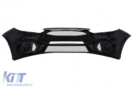 Paraurti per Ford Focus MK3 C346 2015-2018 Design Sportivo Griglia Fendinebbia-image-6105253