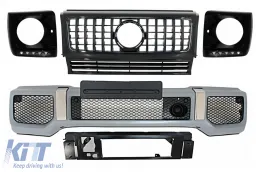 image-36-Paraurti per Mercedes G W463 89-12 Griglia G63 GT-R Panamericana Look
