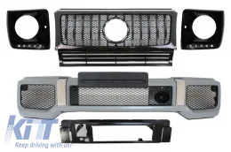 image-38-Paraurti per Mercedes G W463 89-12 Griglia G63 GT-R Panamericana Look
