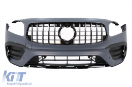 Paraurti per Mercedes GLB X247 2019-2023 GLB 35 Design Griglia Passaruota anteriori-image-6096860