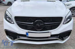 Paraurti per Mercedes GLE Coupe C292 2015-2019 GLE63 Design Griglia PDC-image-6113055