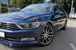 Paraurti per VW Passat B8 3G 2015-2018 R-Line Design Supporti SRA Griglia inferiore-image-6114205