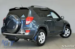 Paraurti posteriore Avisa protettore adatto per Toyota Rav4 2008-2010, per la versione con ruota di scorta, cromo-image-6211637