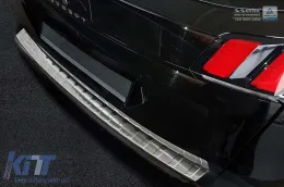 Paraurti posteriore Avisa protettore adatto per Peugeot 3008 dopo il 2016, cromo-image-6211819