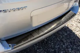 Paraurti posteriore Avisa protettore adatto per Peugeot 5008 2009-2017, laccato nero-image-6211892