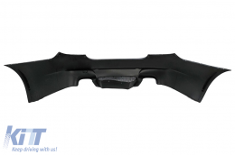 Paraurti posteriore per BMW Serie 5 E60 2003-2010 Design M5 Gemello Doppio Diffusore d'aria-image-6099743