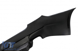 Paraurti posteriore per BMW Serie 5 E60 2003-2010 Design M5 Gemello Doppio Diffusore d'aria-image-6099744