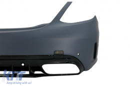 Paraurti posteriore per Mercedes Classe C W205 Limousine 2014-2020 C63 Look-image-6061034