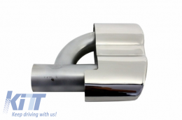 Paraurti posteriore per Mercedes W221 Classe S 05-11 scarico S65 Design-image-6041451