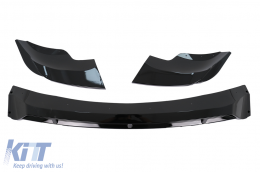 Paraurti Spoiler Labbro per BMW X5 G05 M-Package 2018-2022 M Sport Nero lucido-image-6100930