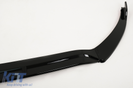 Pare-choc avant Lèvre Spoiler pour Mercedes CLA X118 C118 Sport Line CLA35 2019-2023 Noir brillant-image-6100074