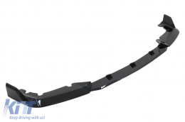 Pare-chocs Aero Body Kit Lèvre Splitter pour BMW F95 X5M Competition 2018+ Noir Brillant-image-6094380