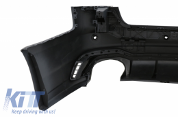 Pare-chocs arrière pour AUDI A4 B9 8W 2016-2018 Berline RS4 Look PDC Silencieux Conseils-image-6057200
