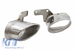 Pare-chocs arrière pour AUDI A4 B9 8W 2016-2018 Berline RS4 Look PDC Silencieux Conseils-image-6057203