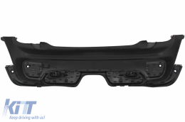 Pare-chocs arrière pour MINI ONE III F56 3D 2014+ JCW Design Tuyau Embout d'échappement double-image-6102612
