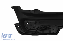 Pare-chocs arrière pour MINI ONE III F56 3D 2014+ JCW Design Tuyau Embout d'échappement double-image-6102613