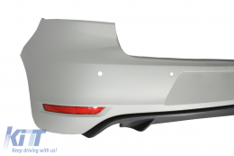 Pare-chocs arrière pour VW Golf 6 VI 08-12 Diffuseur GTI Design-image-56877