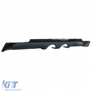Pare-chocs arrière sport avec diffuseur adapté pour VW Golf 6 R20 2008-2013-image-6203587
